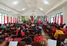 Warga Gereja Talitakum Soppen Peringati HUT PI Ke-98