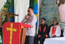 Pemkab Biak Bantu Rp200 Juta Penyelesaian Gereja Soppen