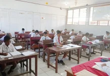 Ujian Akhir Siswa Kelas VI SD Inpres Fandoi Biak Berjalan Lancar, Diikuti 35 Peserta