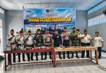 Lapas Kelas IIB Biak Gelar Ikrar Bersih dari Handphone Ilegal, Narkoba, dan Penipuan