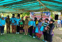 Rayakan HUT GOW Biak, Kunjungan Kasih Ke-Kampung Sauri