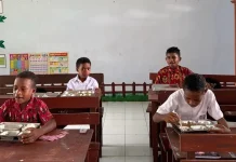 MBG Biak Numfor Kembali Berjalan, SPPG Waupnor Beroperasi Lagi
