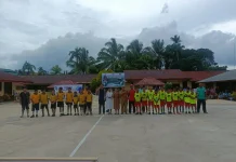 Meriahkan HUT ke-55, SMP YPPK St.Petrus Biak Gelar Turnamen Gawang Mini Tingkat SD