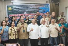 Disnakerkop UKM  Papua Gelar Sosialisasi K3 di Biak