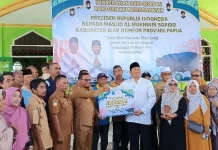 Sapi Kurban Presiden RI untuk Masjid Al Mukminin Sorido  Biak,Berbobot 900 Kg