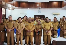 Sertijab Belasan Kepala Distrik dan Lurah, Jabatan Amanah