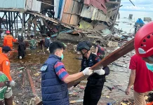 Diduga Ledakan Bom Peninggalan PD II  di Biak, 5 Orang Meninggal, 3 Belum Ditemukan