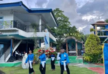 Umat Katolik Paroki Santa Maria Biak Ikuti Reli Rosario Penutupan Bulan Maria