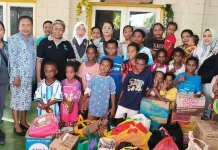 IBI Biak Numfor Salurkan Bantuan untuk Korban Bom