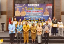 Lepas Kenang Siswa, 269 Lulusan SMP Negeri 3 Biak Kota Siap ke Jenjang Berikutnya