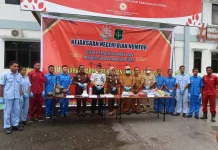 Pemusnahan Barang Bukti, Kejari Biak Libatkan Pelajar, Edukasi Bahaya Kejahatan
