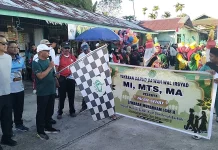 Umat Muslim di Biak Antusias Ikut Jalan Sehat Semarak Muharram 1448 H