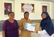 Yesina Rumbrawer, Siswi Sekolah Rakyat Biak, Ajak Generasi Muda Gemar membaca