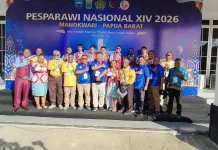 Empat Kategori Pesparawi Biak Sukses Tampil di Manokwari