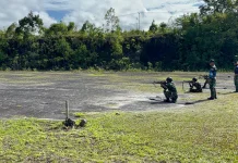 Lanudal Biak Gelar Uji Kemampuan Dasar Militer dalam Bulan Profesi