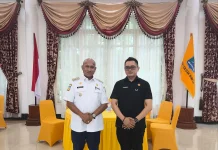 Perkuat Sinergi, Kepala Kantor Pertanahan Biak Numfor Silaturahmi Dengan Bupati