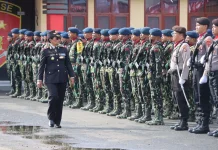 Upacara HUT Bhayangkara Polres Biak, 80 Tahun Mengabdi Polri untuk Masyarakat