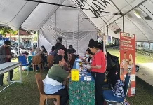 Pengunjung FBMW  Antusias Ikut Cek Kesehatan Gratis