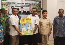 HKTI Biak Salurkan Bantuan Pertanian di Wilayah Pantura