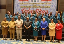 Ketua TP PKK dan Bunda Paud Se-Kabupaten Biak Numfor 2025–2030, Resmi Dilantik