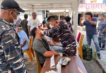 Guskamla Koarmada III Gelar Baksos-Bakes kepada Masyarakat