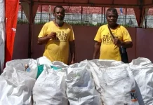 Trash Hero Biak Kumpulkan 370 Kg Sampah Selama FBMW 2026