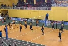 Hari Pertama Voli Indoor Kapolda Cup U19:Yahokimo Biak, Sarmi Nabire Yapen Unggul