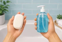 Sehat Mana, Sabun Mandi Cair atau Batangan? Simak Perbandingannya !