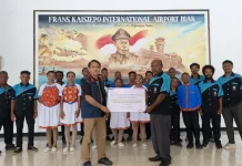 Angkasa Pura Biak Gelar Program Pojok Budaya, Angkat Seni Lokal
