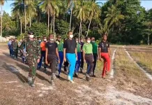 Paskibara Kabupaten Biak Numfor Gencar Jalani Latihan di Pulau Numfor