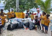 Ketua WASI Apresiasi Aksi Trash Hero Biak Kelola 18 Ton Sampah Laut di Pulau Owi