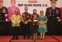 Hadiri Lepas Sambut Kapolres,Bupati Biak Pesan Jaga Sinergitasi