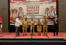 BPR Bosnik Gandeng Dikdaya Biak Dorong Gerakan Menabung Rp2.000