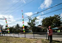PLN Imbau Warga Pasang Atribut Kemerdekaan Minimal 3 Meter dari Jaringan Listrik