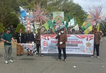PW Jateng Biak Numfor Tampilkan Seni Khas di Karnaval Budaya Nusantara