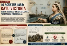 16 Agustus 1858: Ratu Victoria Kirim Pesan Telegraf Melintasi Samudra Atlantik