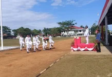 Upacara HUT RI ke-81, Kadistrik Biak Kota, Marthen Kafiar: Mari Perkuat Persatuan