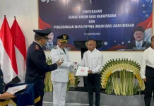 HUT RI ke-81, 63 Warga Binaan Lapas Biak Terima Remisi