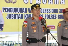 Tekankan Semangat Bersinergi pada Moto "MAMBRI" Polres Biak Numfor