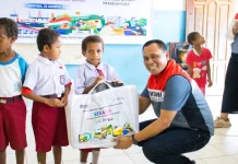 Program SESAMA Pertamina : Dukung Semangat Belajar Anak-anak di Doromena Papua