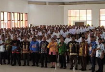 Pemkab Biak Teken Kesepakatan Kerja 634 Tenaga P3K