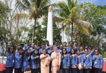 LPP RRI Biak Gelar Ziarah TMP Cenderawasih Sambut HUT RRI Ke-81