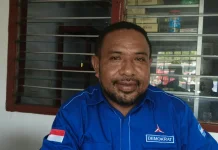 HUT Ke-25 Partai Demokrat Biak Anjangsana ke Panti Asuhan