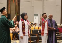 Sebanyak 67 Mahasiswa Kampus Biak, Ikuti Yudisium Poltekkes Kemenkes Jayapura