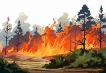 September 2026, Indonesia Puncaki Emisi Karbon Kebakaran Dunia