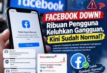 Facebook Gangguan Massal, Ribuan Pengguna Mengeluh Tak Bisa Akses