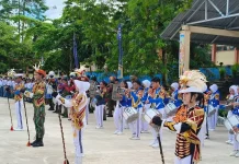 Ratusan Pelajar SMANSA Biak Dukung Festival Budaya Melenesia