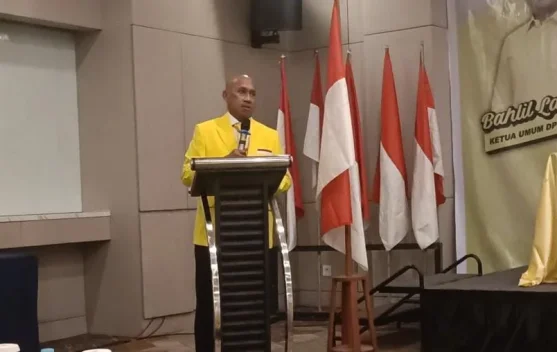 Markus Mansnembra,Terpilih jadi Ketua DPD II Partai Golkar Biak Numfor