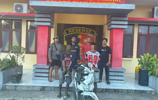 Respon Cepat,2 Pelaku Curanmor ditangkap Satreskrim Polres Biak