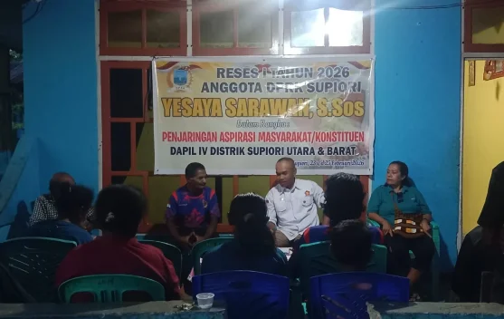 Reses Legislator Supiori Yesaya Sarawan Serap Aspirasi Masyarakat
